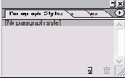  Paragraph Styles 