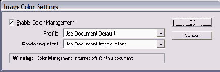   Image Color Settings