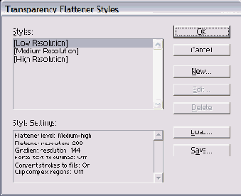   Transparency Flattener