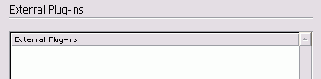 External Plugins 