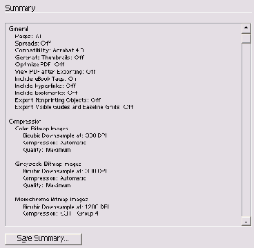  Summary   Export PDF