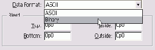  Data Format  