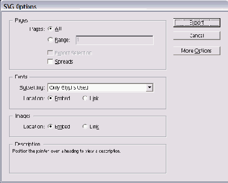   SVG Options 