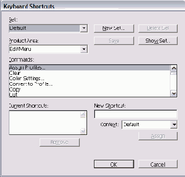   Keyboard Shortcuts